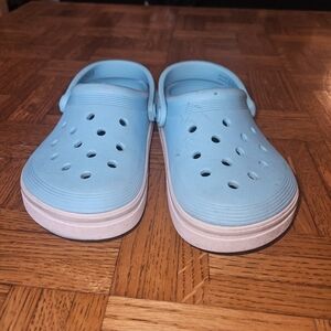 Crocs Unisex Digital Aqua Relax Fit Crocband‎ Clog  Kids Size C 13